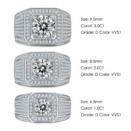 Moissanite Ring For Men