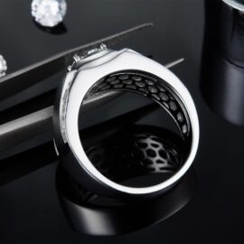 Moissanite Ring For Men