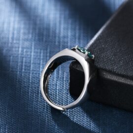 Moissanite Adjustable Ring