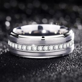 Wedding Band Tungsten Carbide Ring
